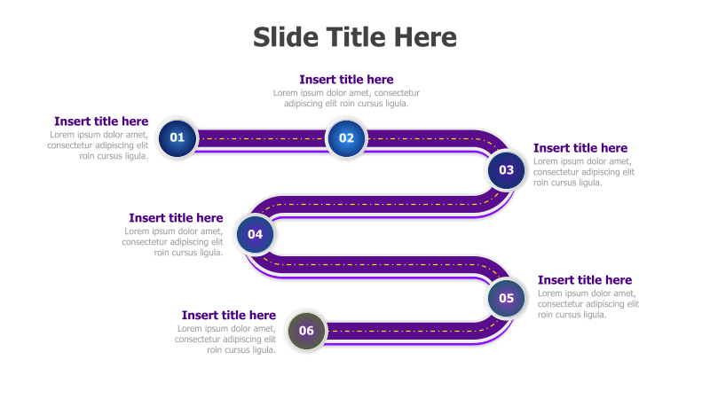 6-Step Roadmap Infographic