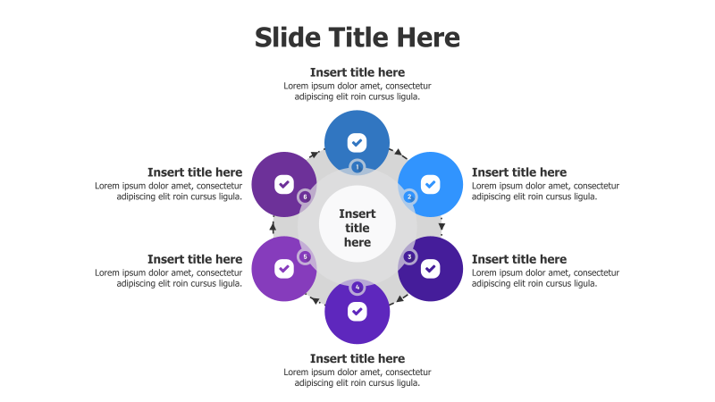 6-Point Circular Process with Arrows