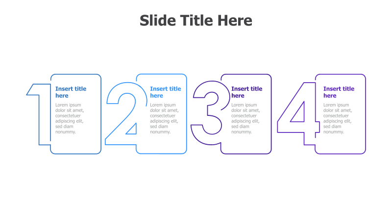 4-Step Numbered Process