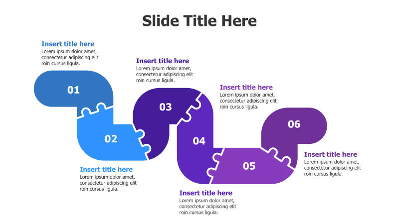 6-Step Puzzle Piece Process