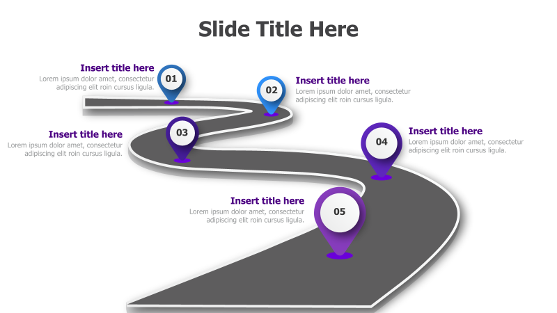 5-Step Roadmap Infographic