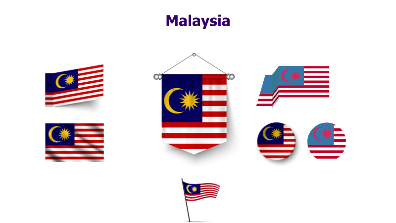 Malaysia Flag Variations