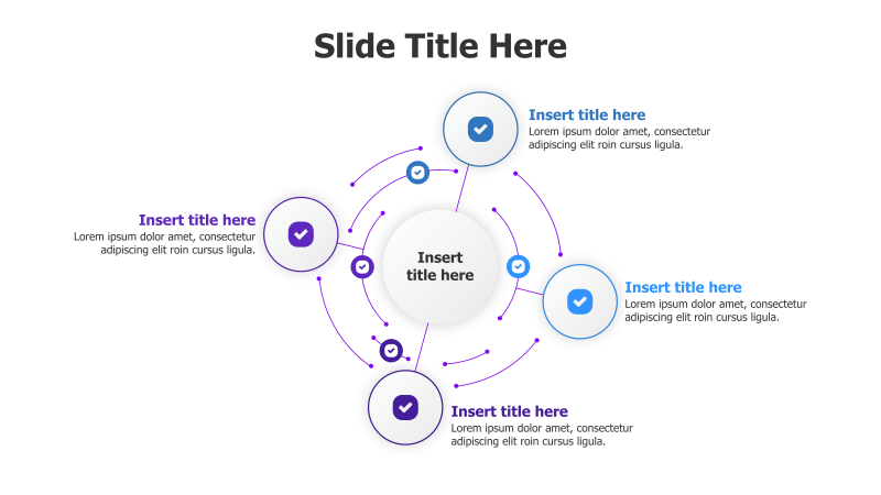 5-Point Circular Process with Central Focus