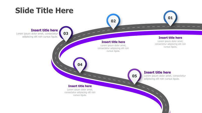 5-Step Roadmap Infographic