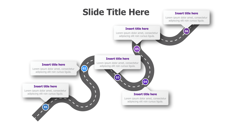 6-Step Roadmap Infographic