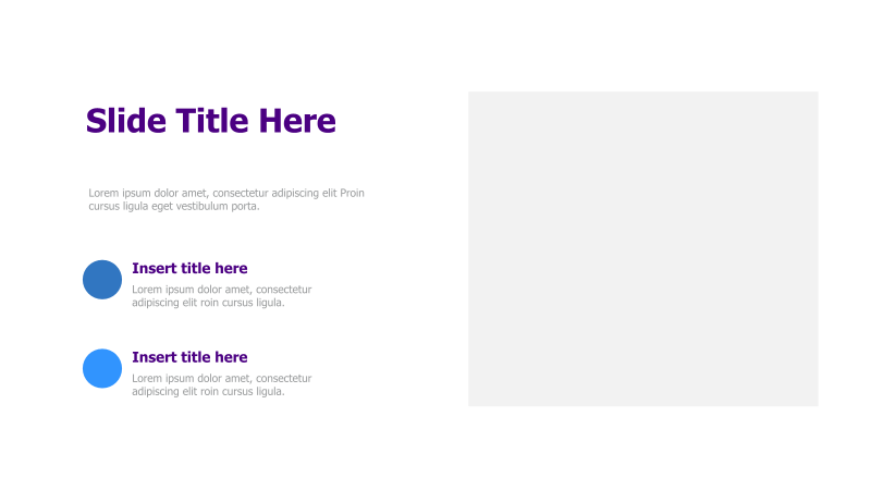 Two-Point Text & Graphic Layout