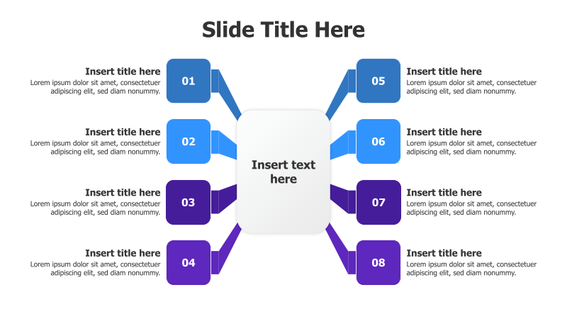8-Point Branching Infographic