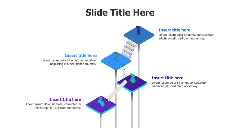 4-Step 3D Block Progression