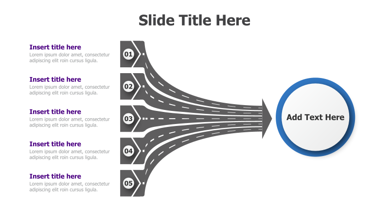 5-Level Roadmap Infographic