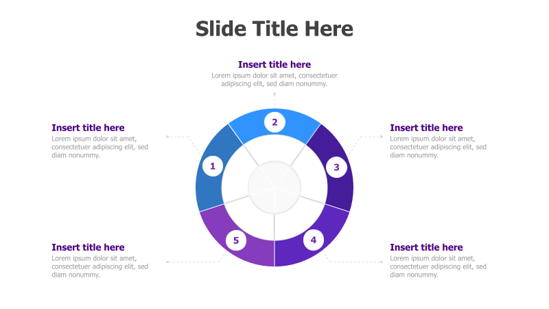 5-Point Circular Diagram