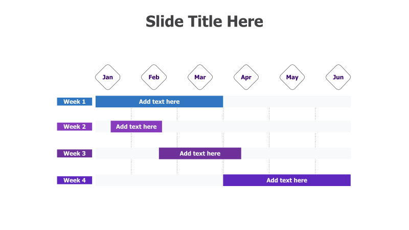 Timeline Calendar with Weekly Breakdown