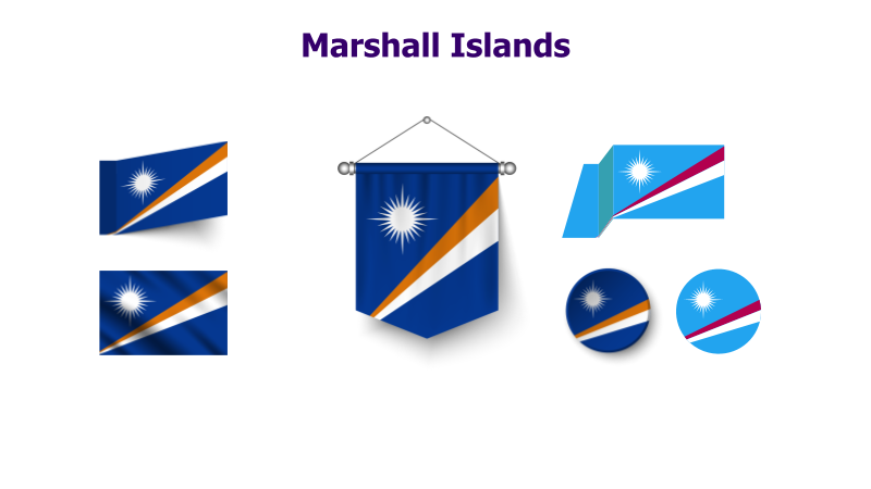 Marshall Islands Flag Variations