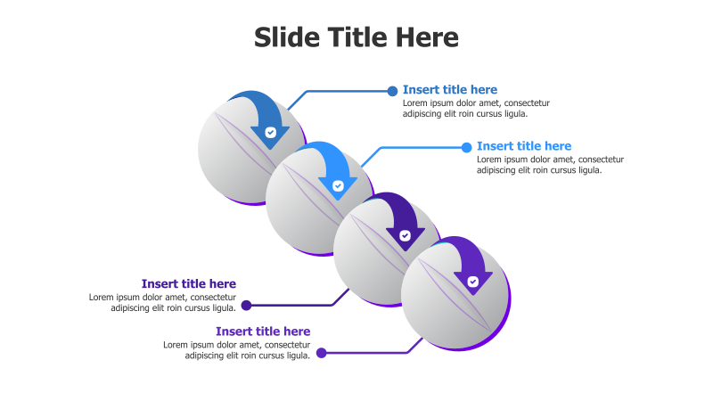 4-Step 3D Circular Process Flow