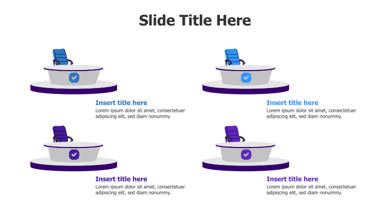 4-Point Chair & Desk Infographic