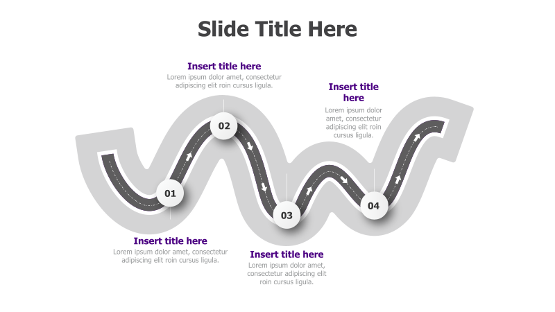 4-Step Roadmap Infographic