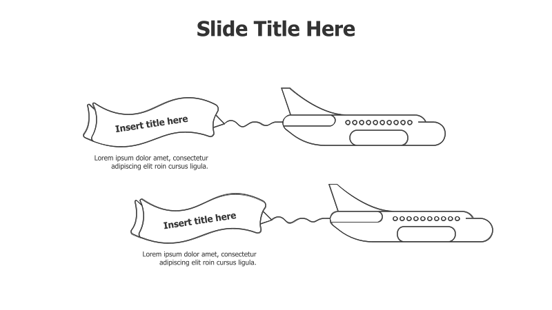 2-Point Airplane Infographic