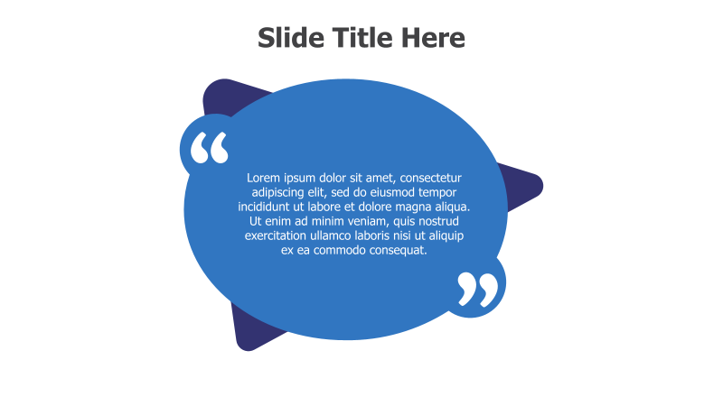Quote Bubble