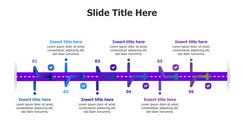6-Step Roadmap with Checkmarks