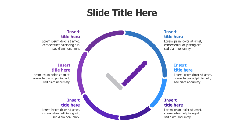 6-Point Circular Infographic