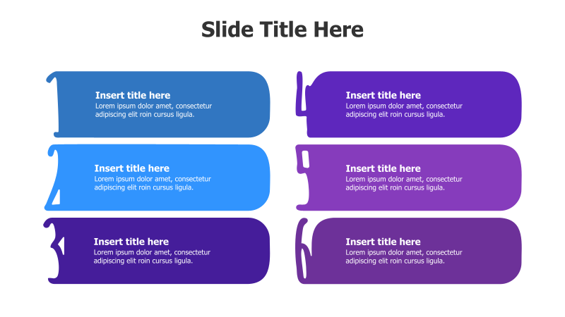 6-Step Doodle Number Infographic