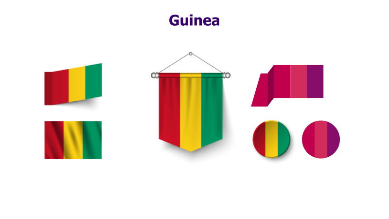 Guinea Flag Variations