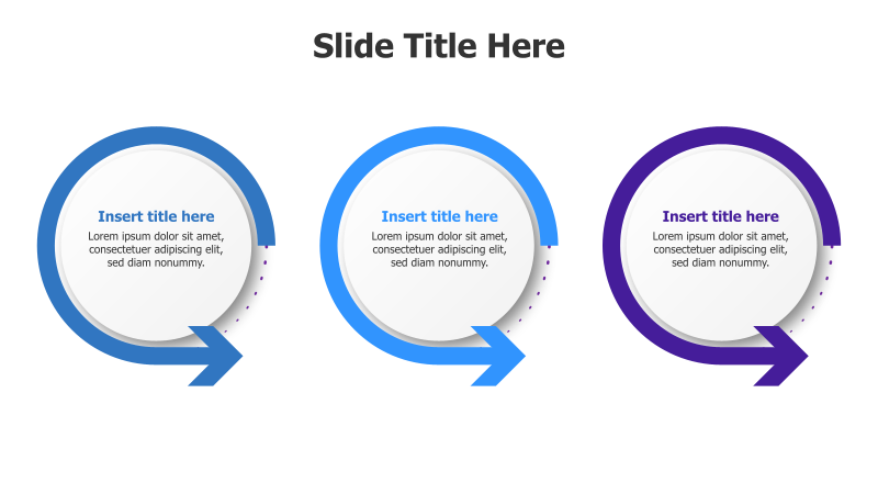 3-Step Circular Process Flow