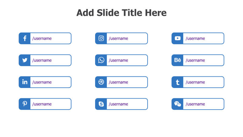 Social Media Icons