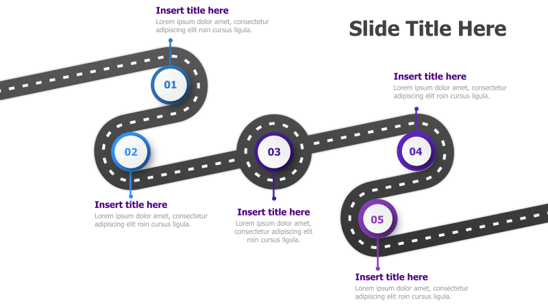 5-Step Roadmap Infographic
