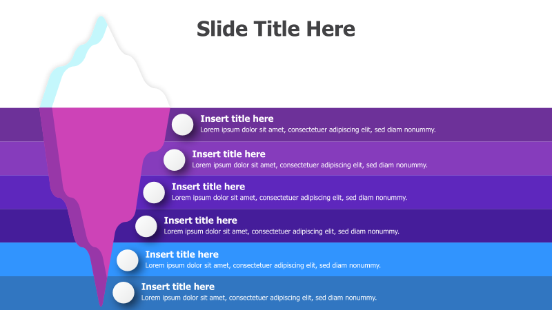 6-Step Iceberg Diagram