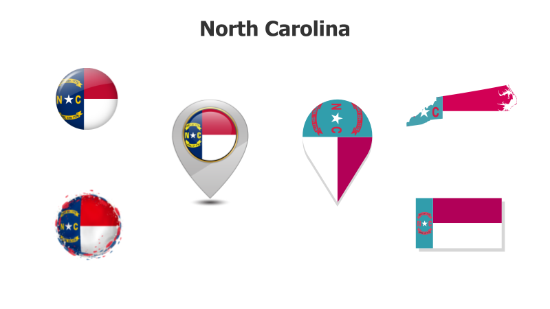 North Carolina Flag Variations