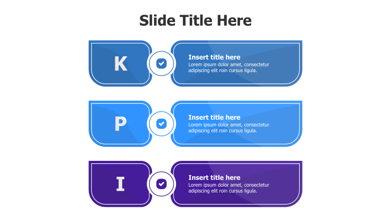 3-Point KPI Infographic