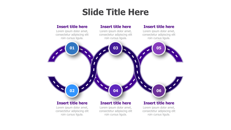 6-Step Roadmap Infographic