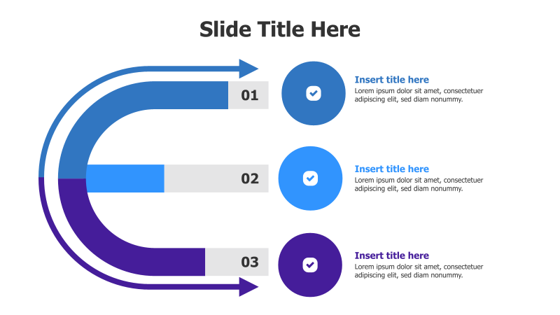 3-Step Circular Infographic