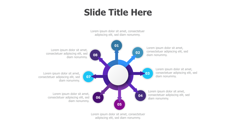 8-Point Radial Diagram