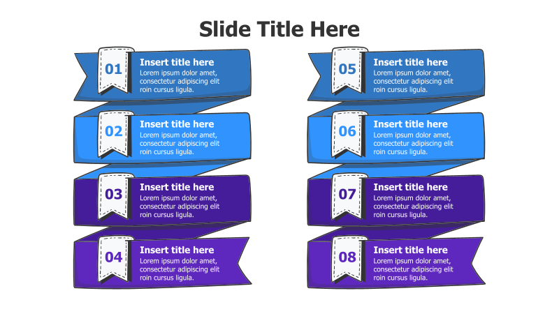8-Step Twisted Stripe Infographic
