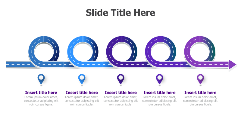 5-Step Roadmap Infographic