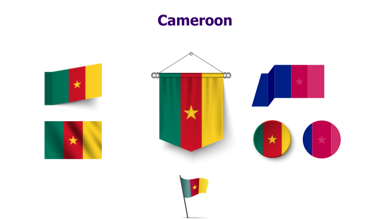 Cameroon Flag Variations