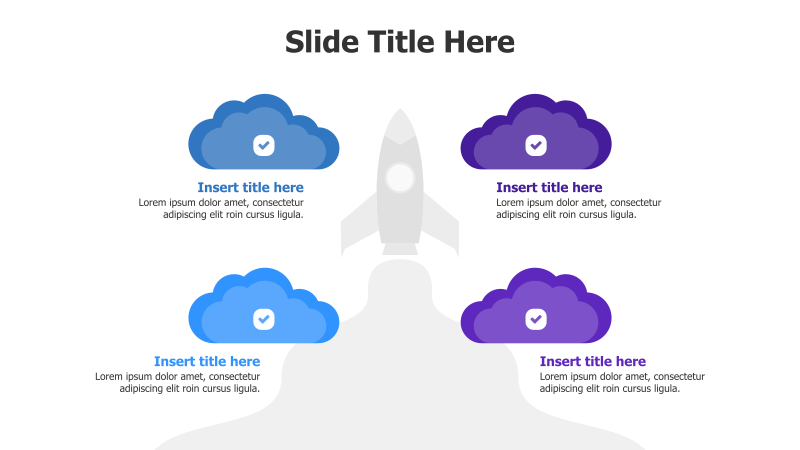 4-Point Cloud Launch Infographic