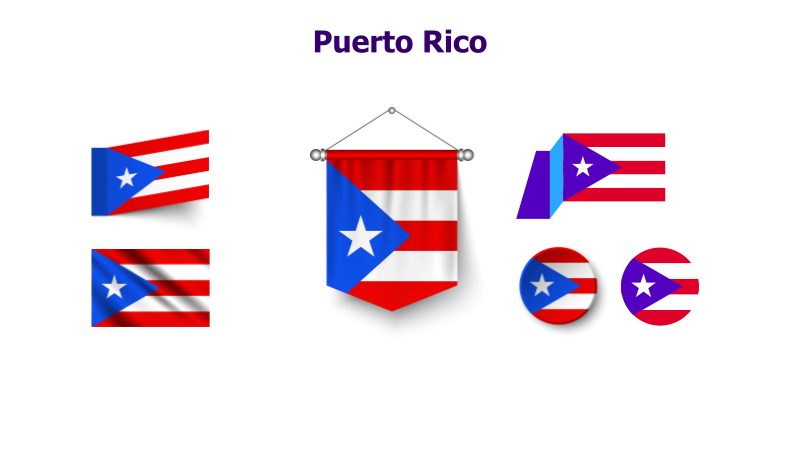 Puerto Rico Flag Variations