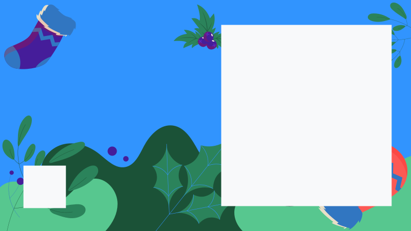 Christmas Theme with Text Boxes