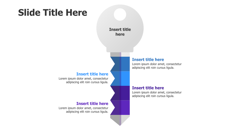 4-Point Divided Key Infographic