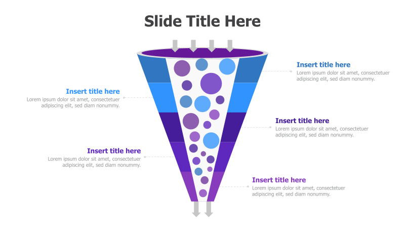 5-Level Funnel Diagram