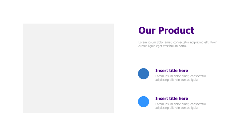 Product Features - Two Points