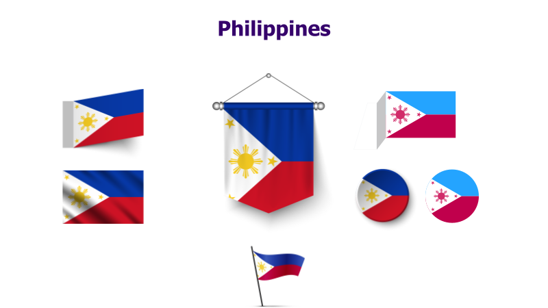 Philippines Flag Variations