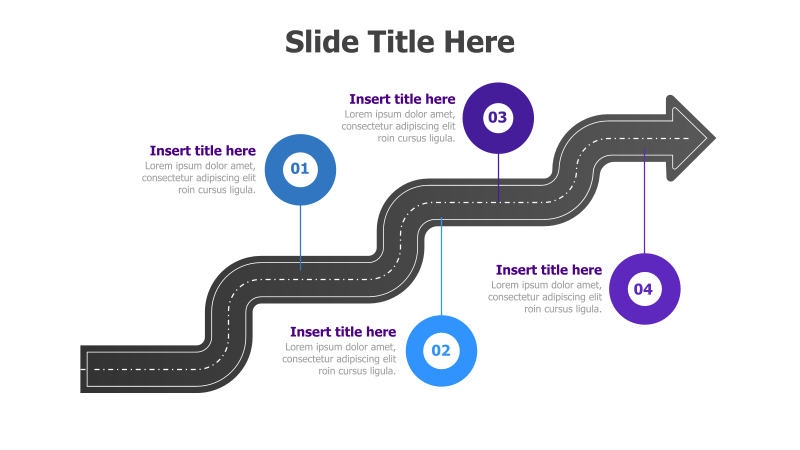 4-Step Roadmap Infographic