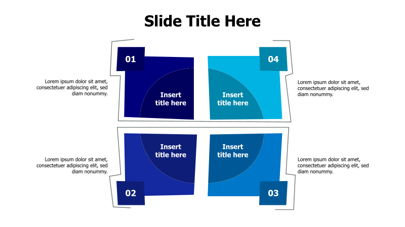 Four-Point Matrix with Shared Circle