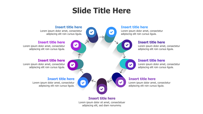 9-Step Circular Process Flow
