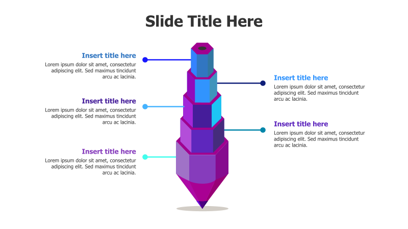 Five Points from 3D Pencil