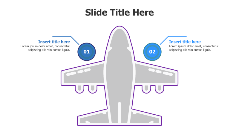 2-Point Airplane Infographic