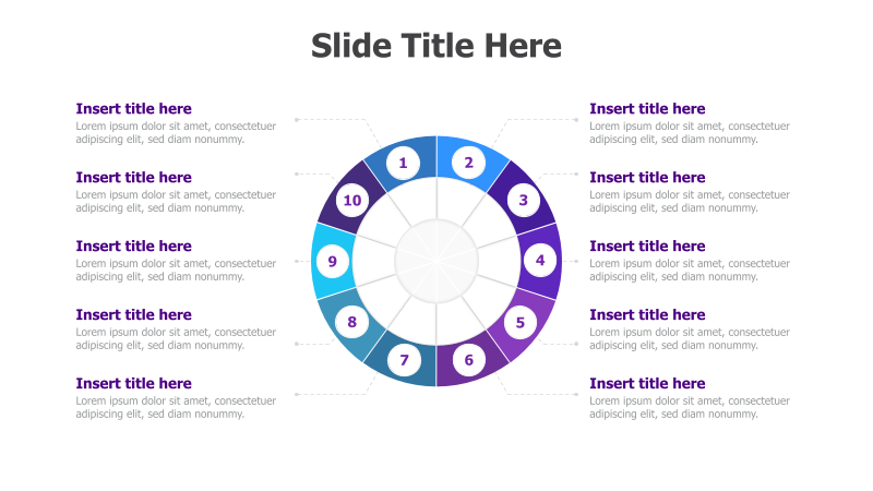 10-Point Circular Diagram